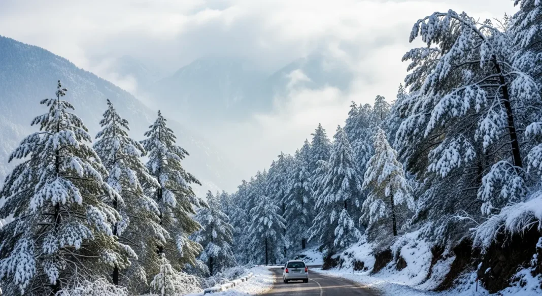 Delhi से 5 घंटे में बर्फ: ये 5 जगहें सबसे करीब हैं Snowfall के लिए